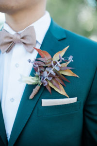 Fall boutonniere