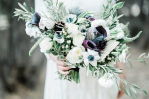 Natural bridal bouquet