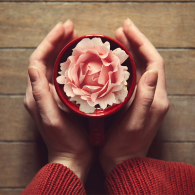 Flowers and fantastic coffee