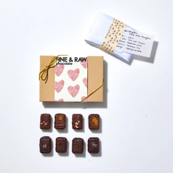 chocolate truffle gift box